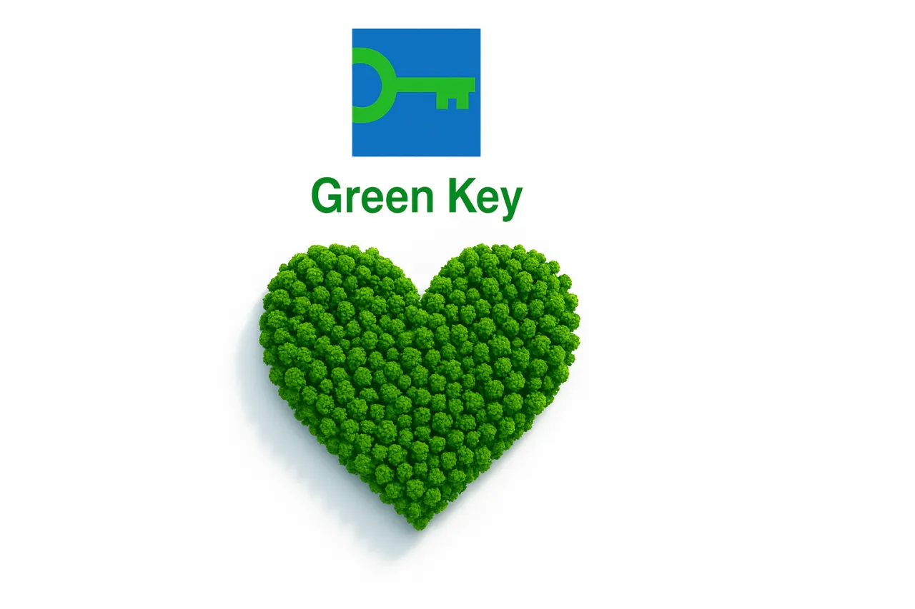 Green key med logo