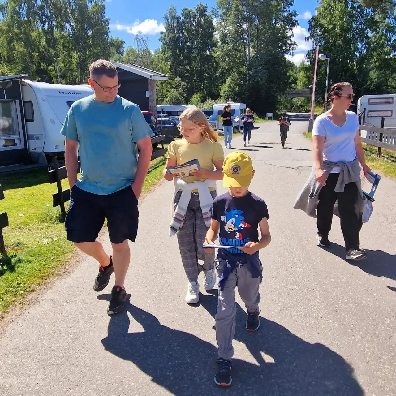 Campingplasstyveriene - rebusløp